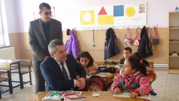 Şehit Astsubay Halis Kırımlı İlkokulu ve Saray İlkokulu na Ziyaret