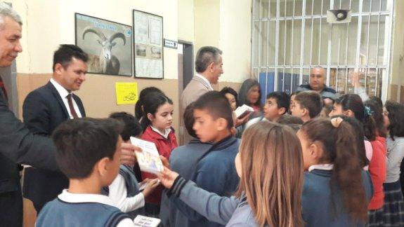 Mehmet Türkmen İlkokulunda "KOP Okuyor" Kapsamında "Kitabımı İzliyorum Projesi"