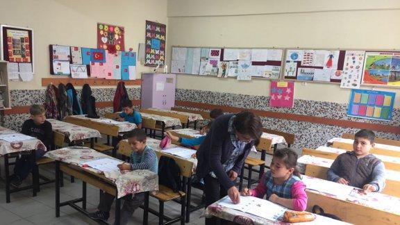 Akşehirde İYEP (İlkokullarda Yetiştirme Programı) Kapsamında Sene Sonu Öğrenci Değerlendirme Ölçeği Uygulandı